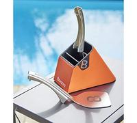 BRASERO - Kit Spatules Brasero - 2 spatules INOX - 1 Support aimenté - Clean Design