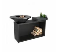 Brasero OFYR Island Black85 Ceramic Dark Grey OI3B85C