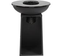 Brasero Plancha Extérieur D66cm sur Pied en Acier Varkaus Noir