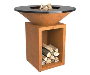 Brasero Plancha OFYR Classic+ Storage Corten 100