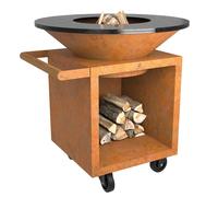 Brasero Plancha Ofyr Classic+ Storage Corten 100 PRO