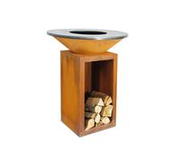 Brasero OFYR Classic Storage Corten 85 OC3C85