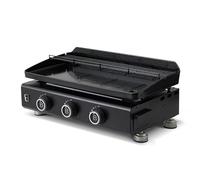 Plancha Silvia EVO 3 Feux - BRASERO - Plaque acier 67 x 34 cm - Piezo intégré - Tiroir graisse avec jauge de niveau - 7,95 kW