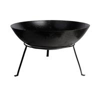 Brasero rond en acier