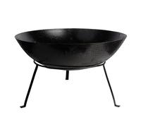 Brasero rond en acier
