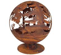 Esschert Design FF261 cheminée Extérieure Cheminée portable Bois de chauffage Couleur rouille