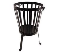 esschert Design Braséro, Design Cubique, Noir 40 cm Noir