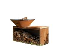 Brasero Traditionnel Corten 103 Double Cuve