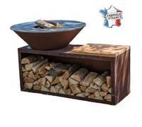 Brasero Traditionnel Corten 103 Simple Cuve