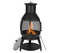 Brasero - VEVOR - 81034 - 559 mm - Fer robuste - Avec grille