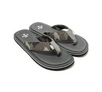 BRASILERAS Tongs Femme Antidérapantes Confortables Chaussures de Plage/Piscine/urbaines Gris 44 EU