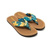 BRASILERAS Tongs Femme Antidérapantes Confortables Chaussures de Plage/Piscine/urbaines Orange 40 EU