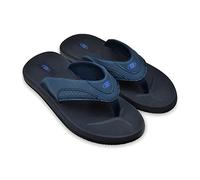 BRASILERAS Tongs Homme Antidérapantes Confortables Chaussures de Plage/Piscine/urbaines Bleu Marine 42 EU