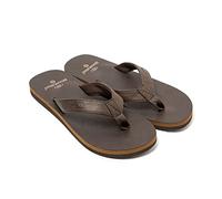 Brasileras Leder Flip Flops Marron EU 45
