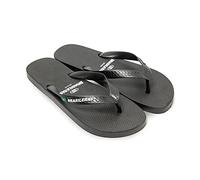 BRASILERAS Tongs Homme Antidérapantes Confortables Chaussures de Plage/Piscine/urbaines Noir 45/46 EU