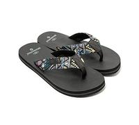 BRASILERAS Tongs Homme Antidérapantes Confortables Chaussures de Plage/Piscine/urbaines Noir 45 EU