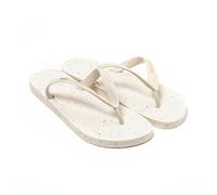 BRASILERAS Tongs Homme Recyclées Confortables Chaussures de Plage/Piscine/urbaines Blanc 45-46 EU