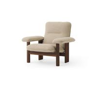 Brasilia Fauteuil Noyer/Boucle