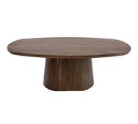 BRASILIA - Table basse en bois marron L135 Marron