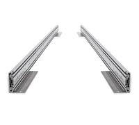 BRASOM Glissière de tiroir pour charge lourde - 2 glissières de tiroir, 900mm, 250kg, 36 pouces, système de rail pour tiroirs Heavy Duty, roulements à billes