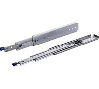 BRASOM Glissières de tiroir à charge lourde 250kg - 2032mm, 80 pouces, Heavy Duty, Verrouillage des rails de tiroir, roulements, gauche et droite