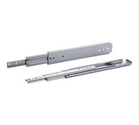 BRASOM Rails coulissants à extension - Rail à extension pour charges lourdes 1700mm, 250kg, 68 pouces, Système de rails de tiroirs Heavy Duty, roulement à billes, gauche et droite