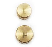 Brass AC Valve Cap Kit High Low Side R134a