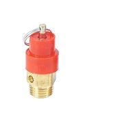 Brass Air Compressor Pressure Relief Valve, 1/8" & 1/4" BSP Male Thread Multiple Pressures Air Safety Relief Valve(3 Bar,1/4")