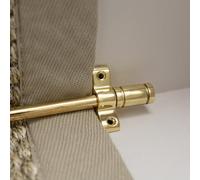 Brass bee Tringles d'escalier avec embouts de piston 900 mm Nickel, laiton, laiton antique et acier inoxydable