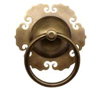 Brass Door Handles Knobs At- Copper Pull Ring Hinges Vintage Cabinet Knobs Grips Classic Lifts Hardware Tools