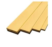 Brass Flat Bar Stock Plaques plates en laiton, épaisseurs de bande: 2mm, 3mm, 4mm, 5mm, 6mm, 8mm, 10mm, 12mm, plaques métalliques solides cuivre pur, matériau L=500mm(Thickness 5mm,35x500mm)