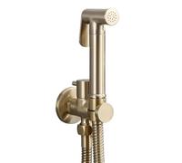 Brass Handheld Toilet Bidet Sprayer Set Accessories Black Bidet Faucet For Bathroom Hand Sprayer Shower Jet(Chrome Bidet Only)