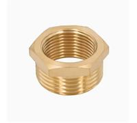 Brass Hex Bushing Reducing Fitting 1/8 1/4 3/8 1/2 3/4 Female to Male Threaded Reducing Copper Fitting,1I8,3I4 Plumbing Fittings