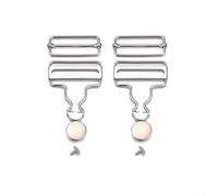 Brass Jeans Buttons 17mm Rust-Free Fasteners(Silver)