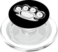 Brass Knuckles x Love is Pain Blackwork PopSockets PopGrip pour MagSafe