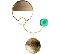 Brass Led Wall Sconces Designer Modern Luxury Wall Art Light Fixtures, Indoor Copper Wall Lamp, Elegant Wall Lighting Mount for Living Room Bedroom Hallway Doorway Stairway Bedside/B