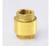Brass Lift Check Valve DN15 3-Pack One-Way Flow(DN20 - Lightweight) | -way flow control, prevents backflow, brass build, DN15 size, 3-pack value set