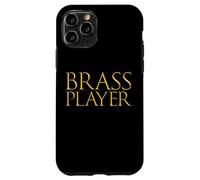 Brass Musician Wind Music Song Instrument Winded Brass Sound Coque pour iPhone 11 Pro