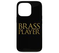 Brass Musician Wind Music Song Instrument Winded Brass Sound Coque pour iPhone 13 Pro