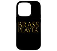 Brass Musician Wind Music Song Instrument Winded Brass Sound Coque pour iPhone 14 Pro