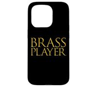 Brass Musician Wind Music Song Instrument Winded Brass Sound Coque pour iPhone 15 Pro