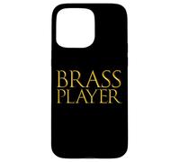 Brass Musician Wind Music Song Instrument Winded Brass Sound Coque pour iPhone 15 Pro Max