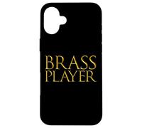 Brass Musician Wind Music Song Instrument Winded Brass Sound Coque pour iPhone 16 Plus