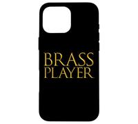 Brass Musician Wind Music Song Instrument Winded Brass Sound Coque pour iPhone 16 Pro Max