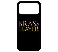 Brass Musician Wind Music Song Instrument Winded Brass Sound Coque pour iPhone 17 Pro Max