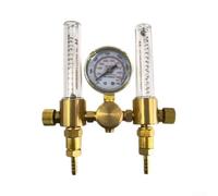 Brass pour argon Pressure Regulator 191 Dual Outlet CGA580 Brass(CGA580)