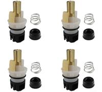 Brass RP25513 Kit de noyau de valve compatible avec robinets à deux poignées Comprend des bobines de soupape, des sièges et des ressorts pour fixations à double poignée standard (4 ensembles)