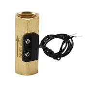 Brass Run Switch Run Meter Flowmeter 1.5-3L/Min G1/2 Low Run Water Normally Open Magnetic Sensor Industrial,