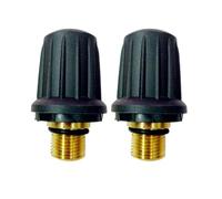 Brass Safety Valve， 1/2 pièces fermoir 4.590-105.0 capuchon for 1.512-211. Accessoires for nettoyeur vapeur SI2125, compatibles avec Karcher. Valve de verrouillage avec joint torique(2 PACK)