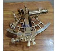 Brass Sextant Navigation | Sextant Real | Sextant Travail | Sextant Astrolabe Vintage Fonctionnel Original Laiton Antique Bronze Cadeau Randonnée